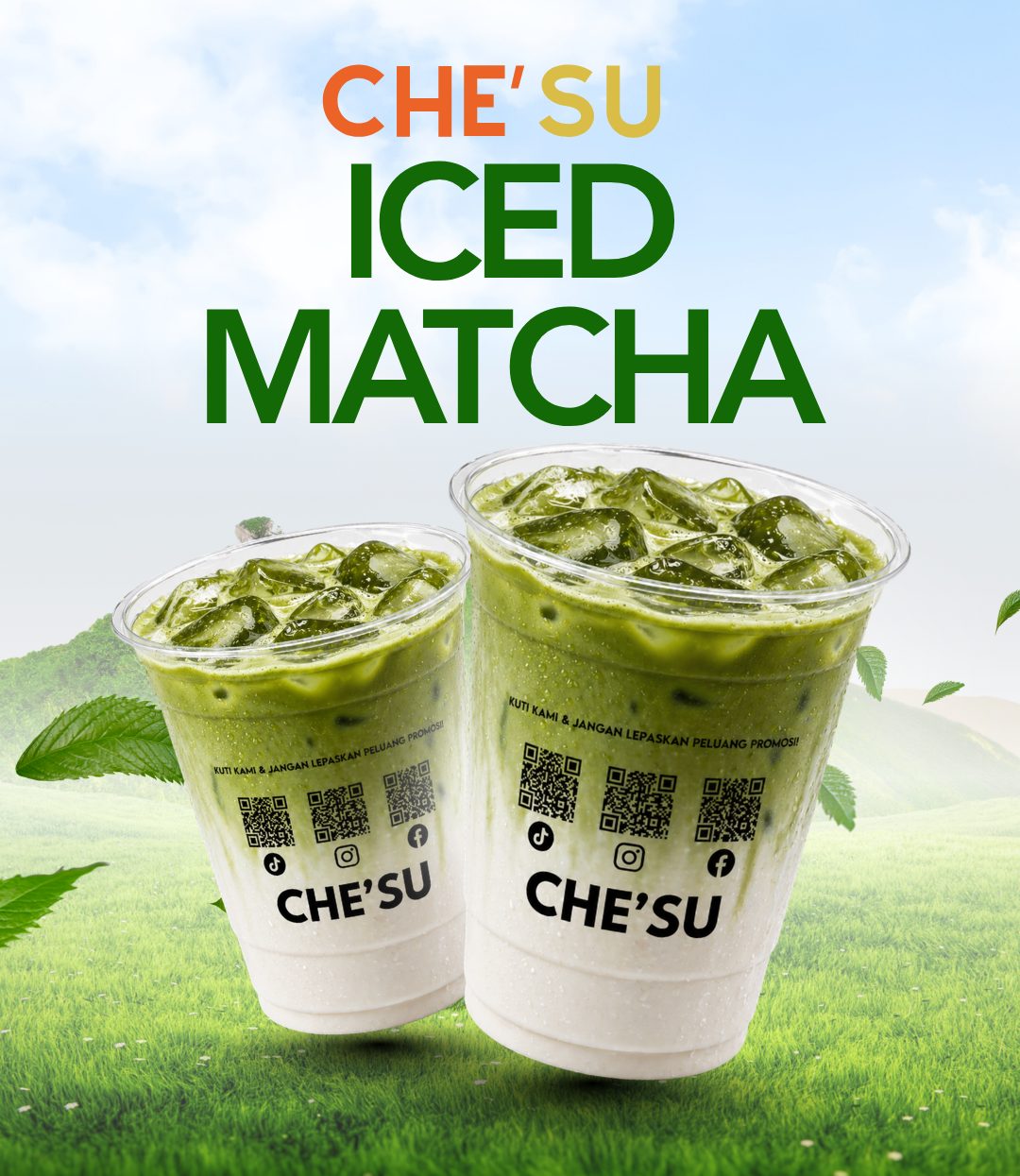 CHE'SU Iced Matcha